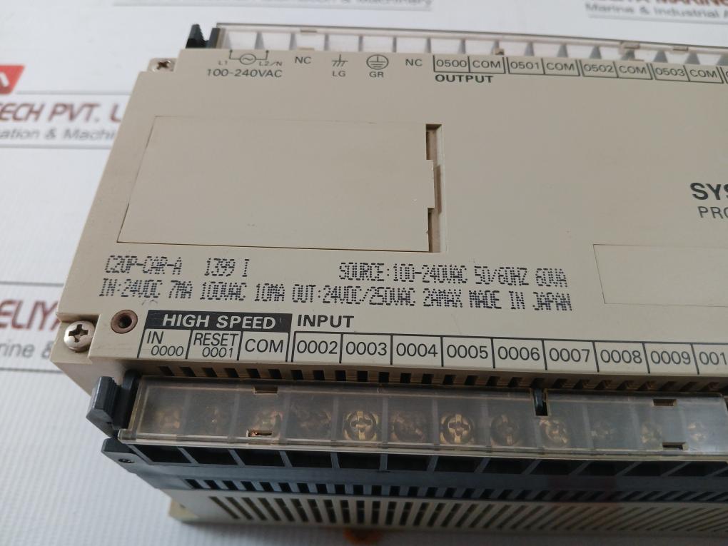 Programmable Logic Controller C20P-car-a Omron 100-240Vac