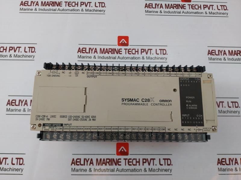 Omron C28K-cdr-a Sysmac Programmable Controller 24Vdc 7Ma 19X5C