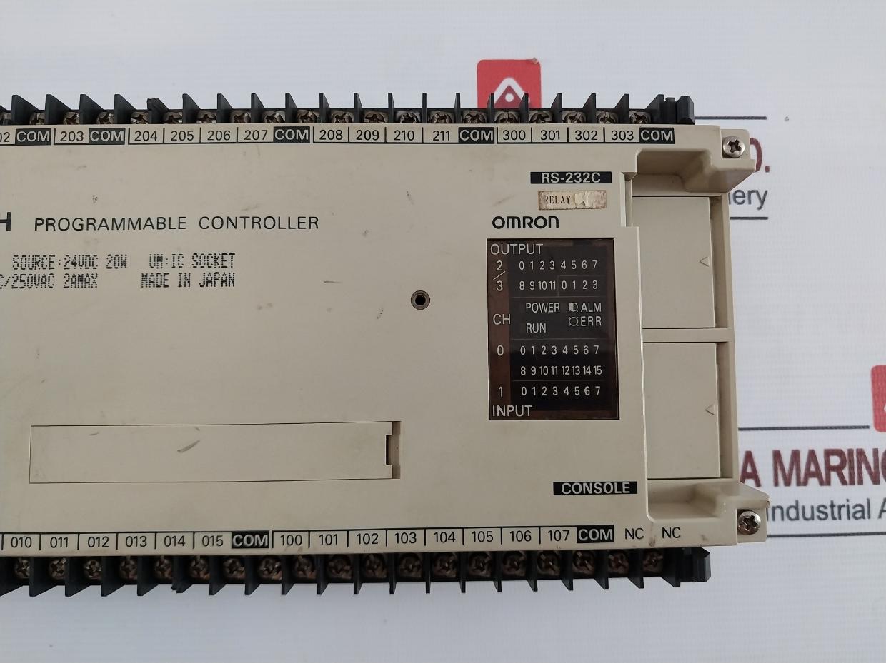 Omron C40H-c2Dr-d-v1 Sysmac C40H Programmable Controller 24Vdc 20W
