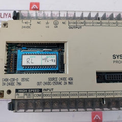 OMRON C40K-CDR-D Sysmac Programmable Controller 24VDC 40W