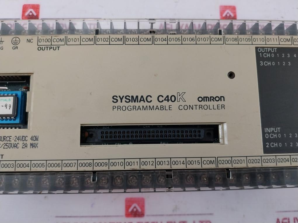 OMRON C40K-CDR-D Sysmac Programmable Controller 24VDC 40W