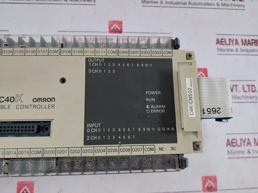 OMRON C40K-CDR-D Sysmac Programmable Controller 24VDC 40W