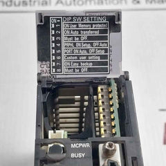 Omron Cj1m-cpu12 Programmable Logic Controller Ver 4.0