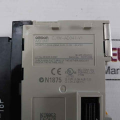 Omron Cj1W-ad041-v1 Analog I/O Plc Module 4-20Ma