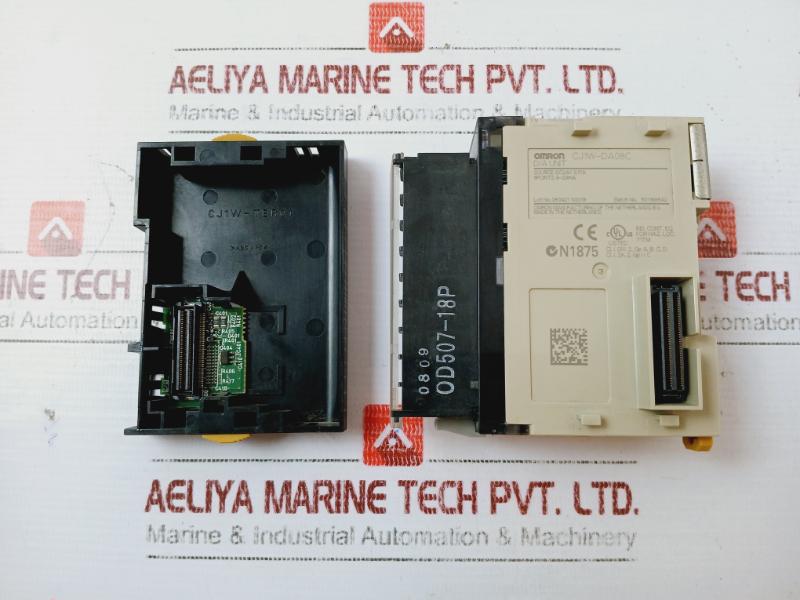 Omron Cj1W-da08C 8 Point Digital Analog Output Unit Dc24V 0.17A