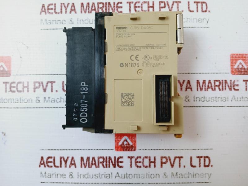 Omron Cj1W-da08C Digital Output Unit Dc24V 0.17A 8 Points 4-20Ma