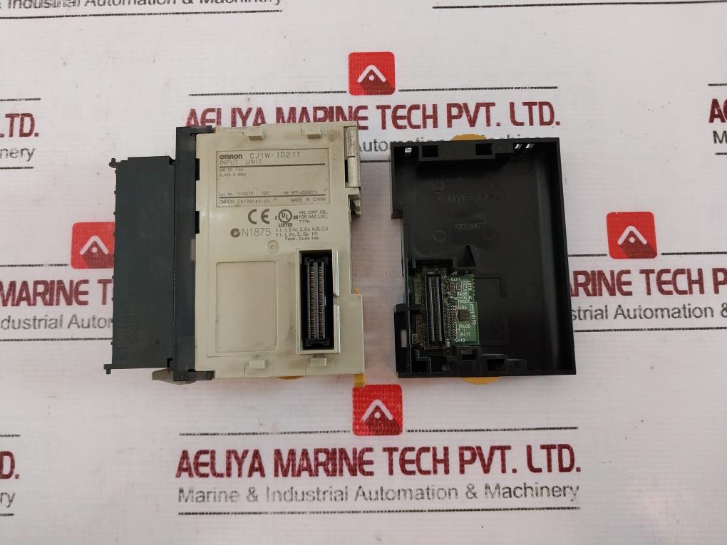 Omron Cj1W-id211 Input Unit Cj1W-ter01 0D-507-18P/Od-507-18P