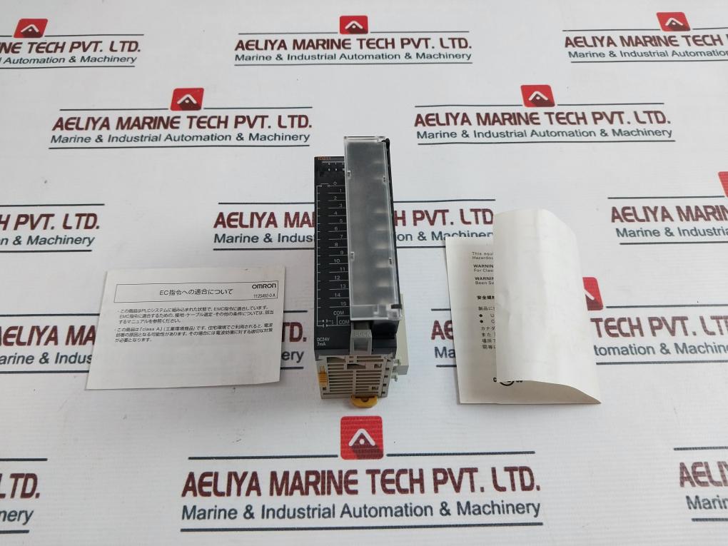Omron Cj1W-id211 Plc Input Unit 24V Dc 7Ma
