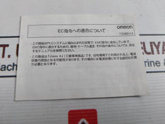 Omron Cj1W-id211 Plc Input Unit 24V Dc 7Ma