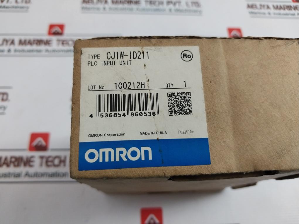 Omron Cj1W-id211 Plc Input Unit 24V Dc 7Ma