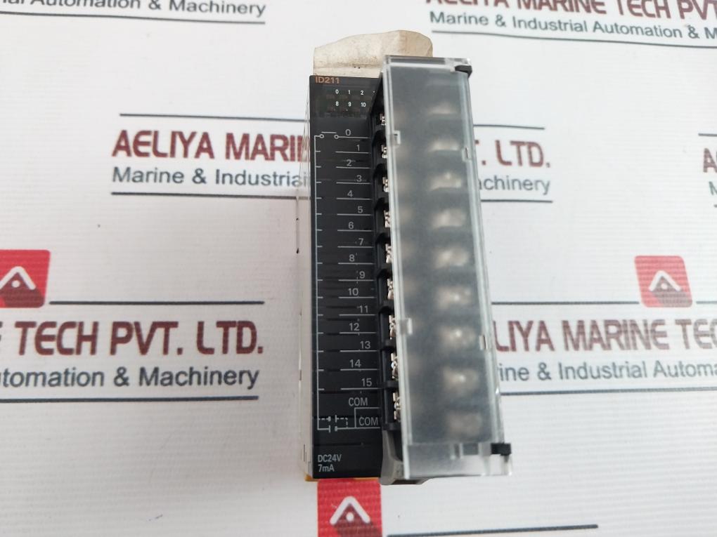 Omron Cj1W-id211 Plc Input Unit 24V Dc 7Ma