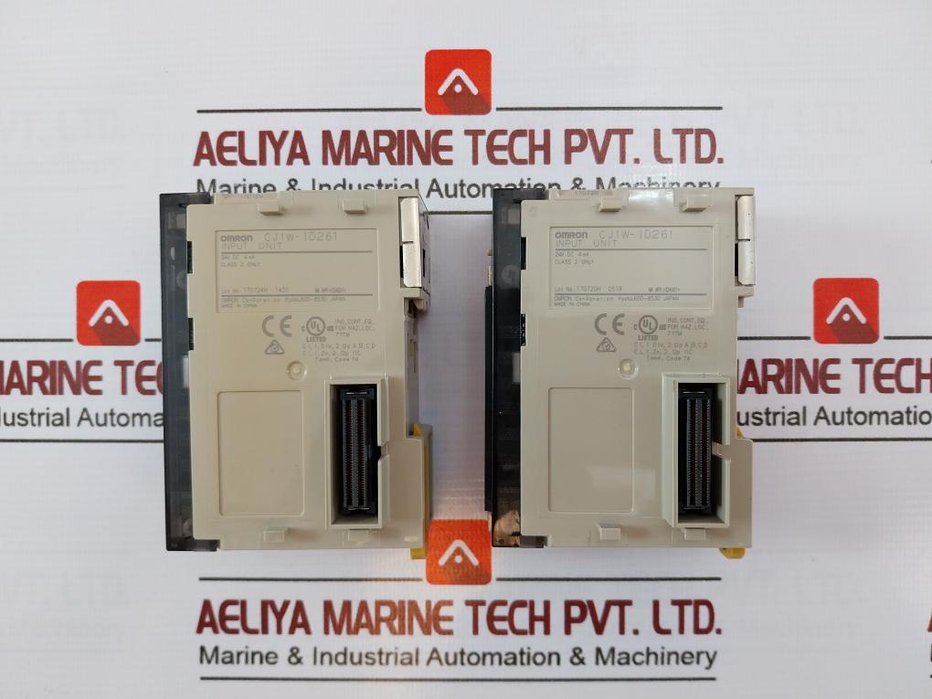 Omron Cj1W-id261 Digital Input Unit 24V Dc 4.1Ma Class 2