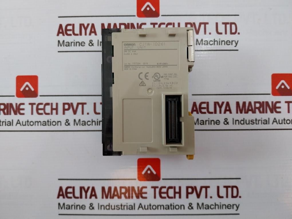 Omron Cj1W-id261 Digital Input Unit 24V Dc 4.1Ma Class 2