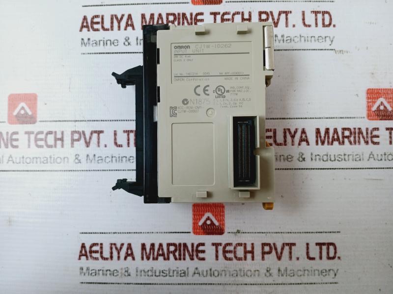 Omron Cj1W-id262 Digital Input Unit 24V Dc 4Ma Id262