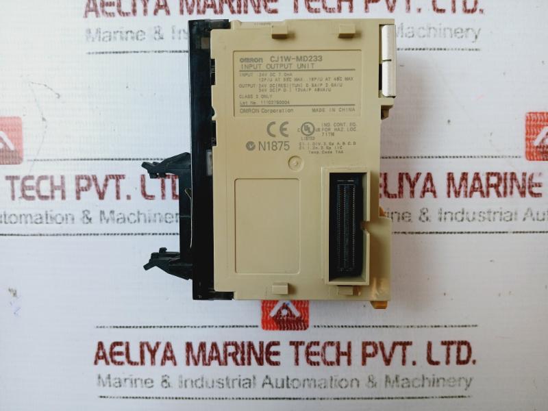 Omron Cj1W-md233 Plc Input Output Unit 24V Dc 7.0Ma