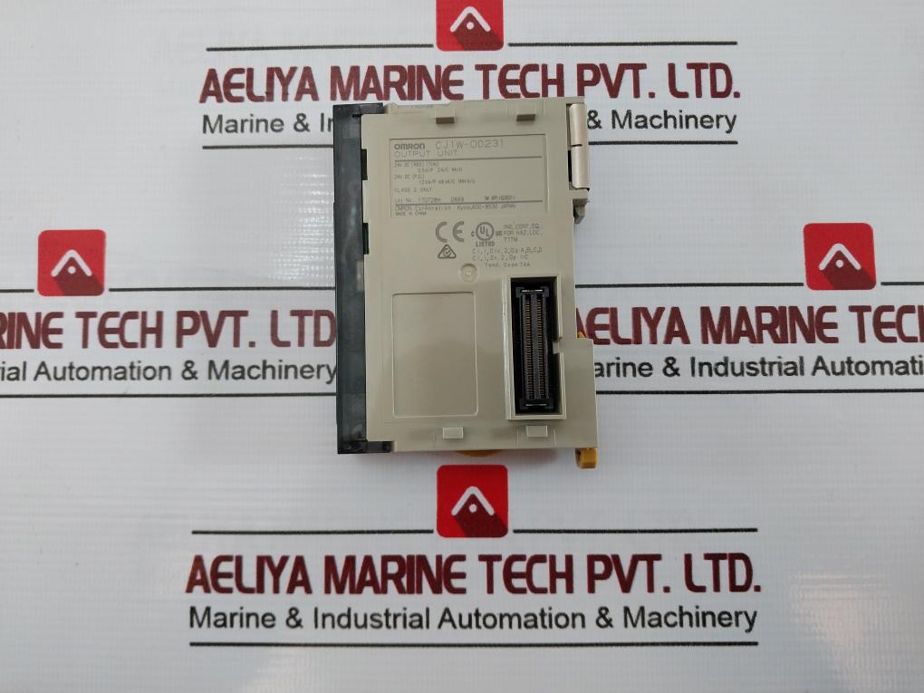 Omron Cj1W-od231 Plc Output Unit Module 24V Dc Class 2