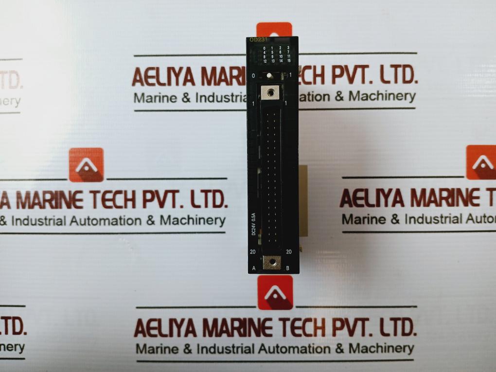 Omron Cj1W-od231 Transistor Output Module 24V Dc 0.5A