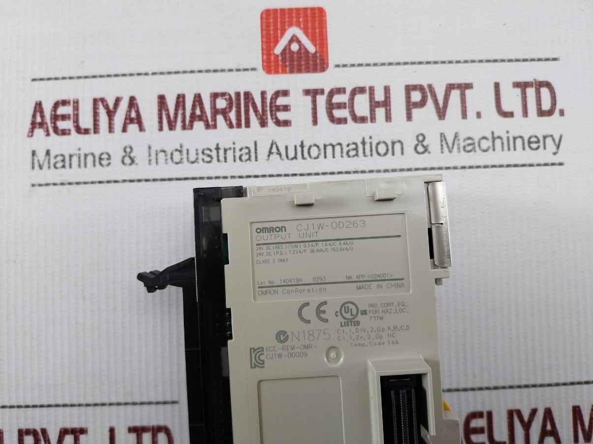 Omron Cj1W-od263 Output Unit Module
