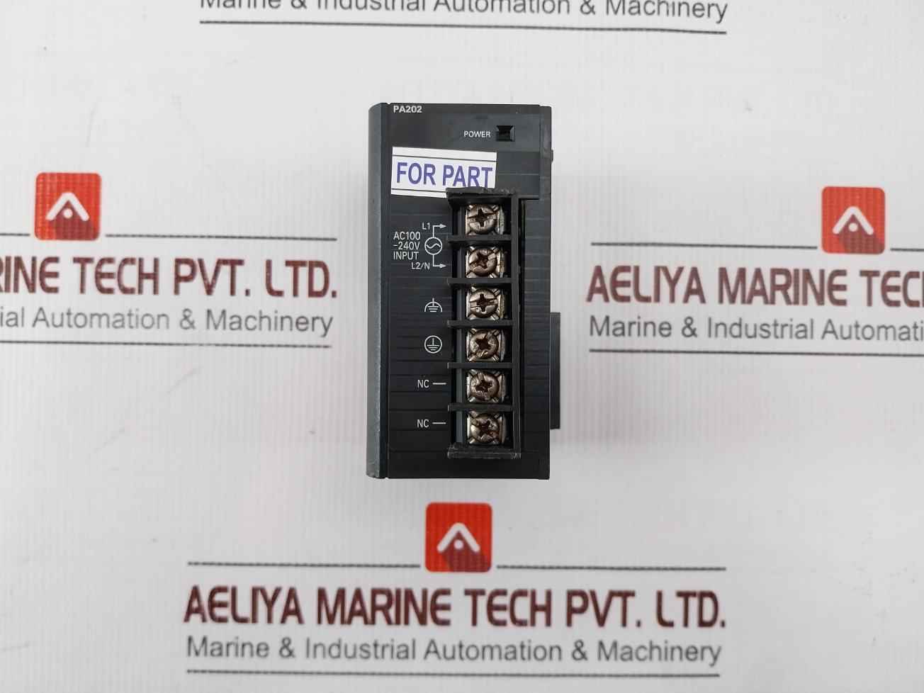 Omron Cj1W-pa202 Power Supply Unit(Not Working)