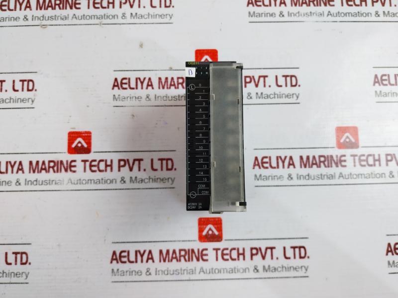 Omron Cj1W-pa202(Power Supply Unit), Cj2M-cpu11(Cpu Unit), Cj1W-id211(Input Unit), Cj1W-oc211(Output Unit) Module Rack