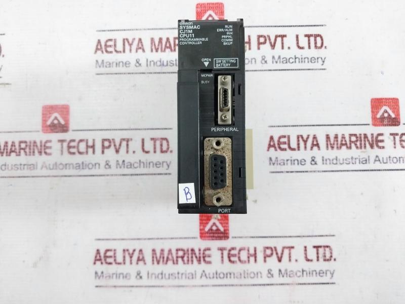 Omron Cj1W-pd025, Cj1M-cpu11, Cj1W-ic101, Cj1W-id211 Plc Module Rack