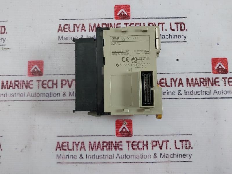 Omron Cj1W-pd025, Cj1M-cpu11, Cj1W-ic101, Cj1W-id211 Plc Module Rack
