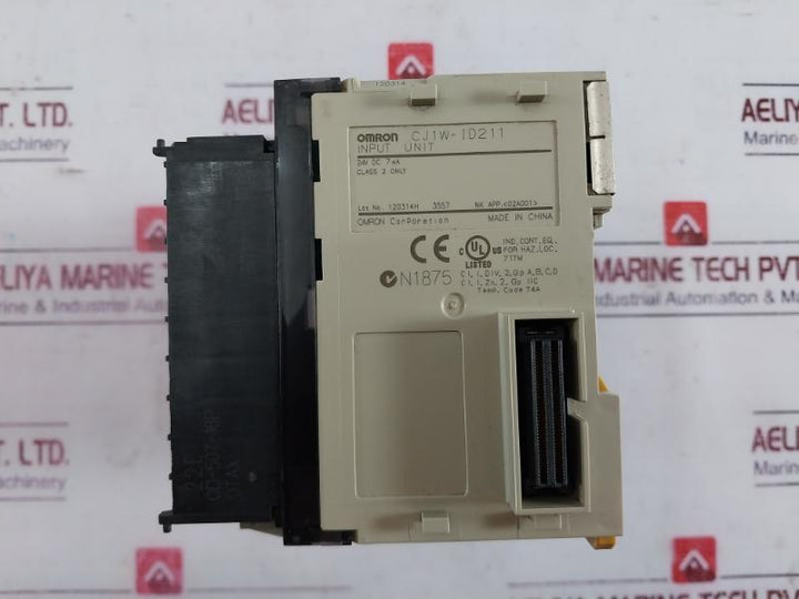 Omron Cj1W-pd025, Cj1M-cpu11, Cj1W-ic101, Cj1W-id211 Plc Module Rack
