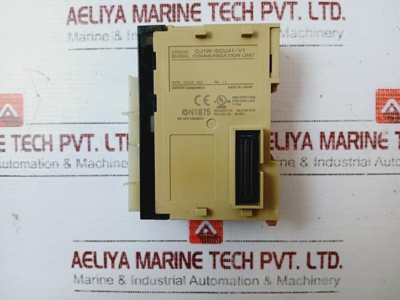 Omron Cj1W-scu41-v1 Serial Communication Unit Ver 1.3
