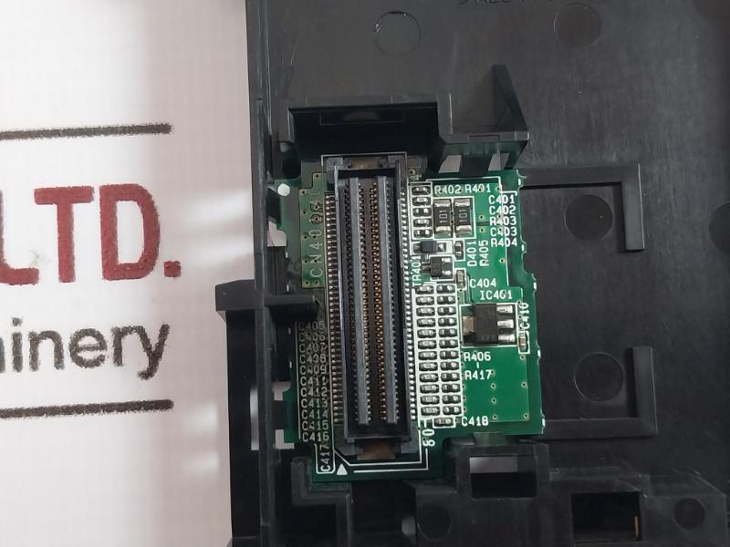 Omron Cj1W-ter01 Terminal Block Plc End Plate, Ic401