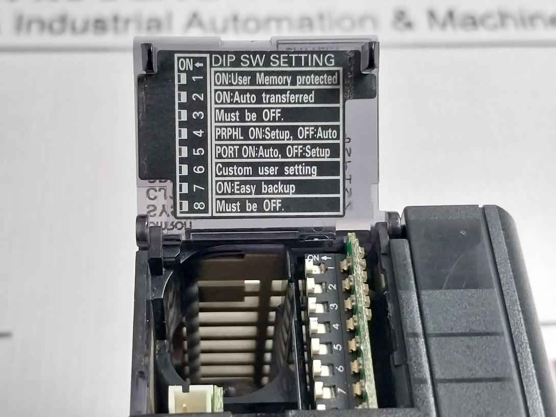 Omron Cj1m-cpu13 Programmable Controllers 94v-0 Ver 4.0 2260694-2a