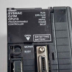 Omron Cj1m-cpu13 Programmable Controllers 94v-0 Ver 4.0 2260694-2a