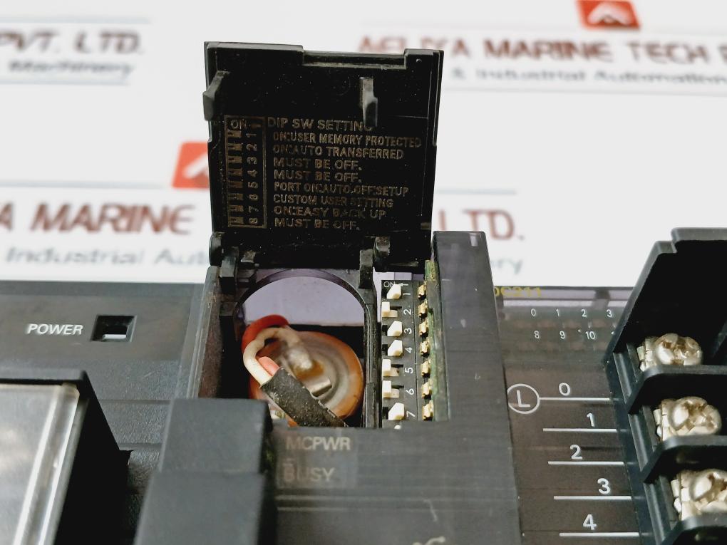 OMRON CJ1W-PA202 POWER SUPPLY UNIT & CJ2M-CPU11 CPU UNIT