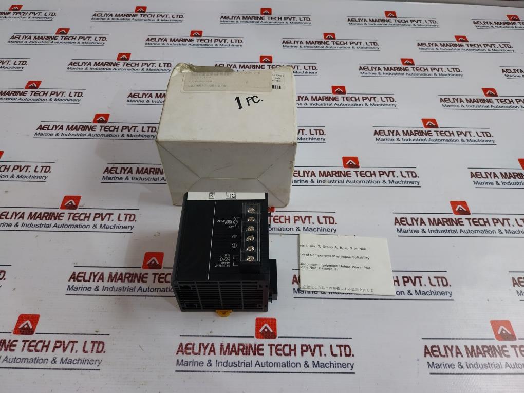 Omron Cj1w-pa205r Power Supply Unit For Plc System 50/60hz 100va