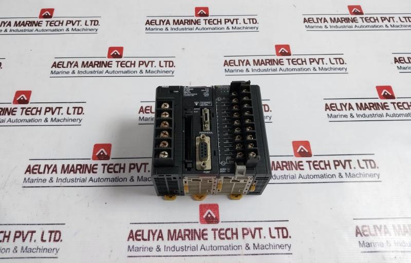 Omron Cj1w-pd022(Power Supply),cj1m-cpu11(Cpu Unit),cj1w-oc211(Output Unit) Rack