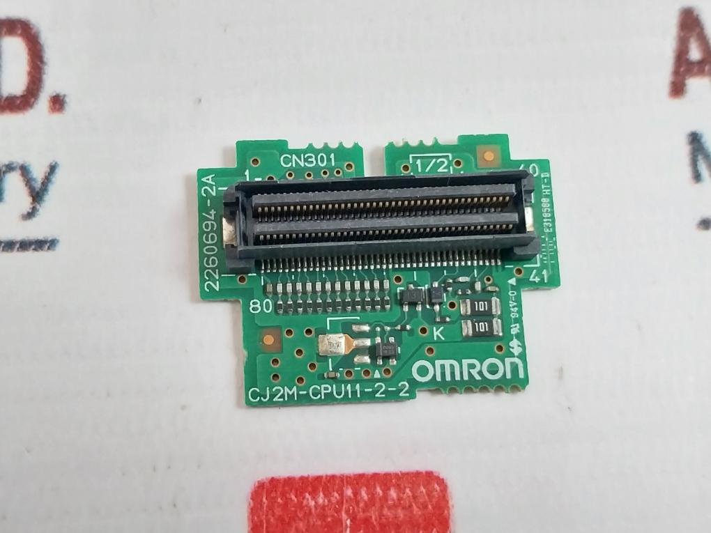 Omron Cj2M-cpu11-2-2 Cpu Unit Board