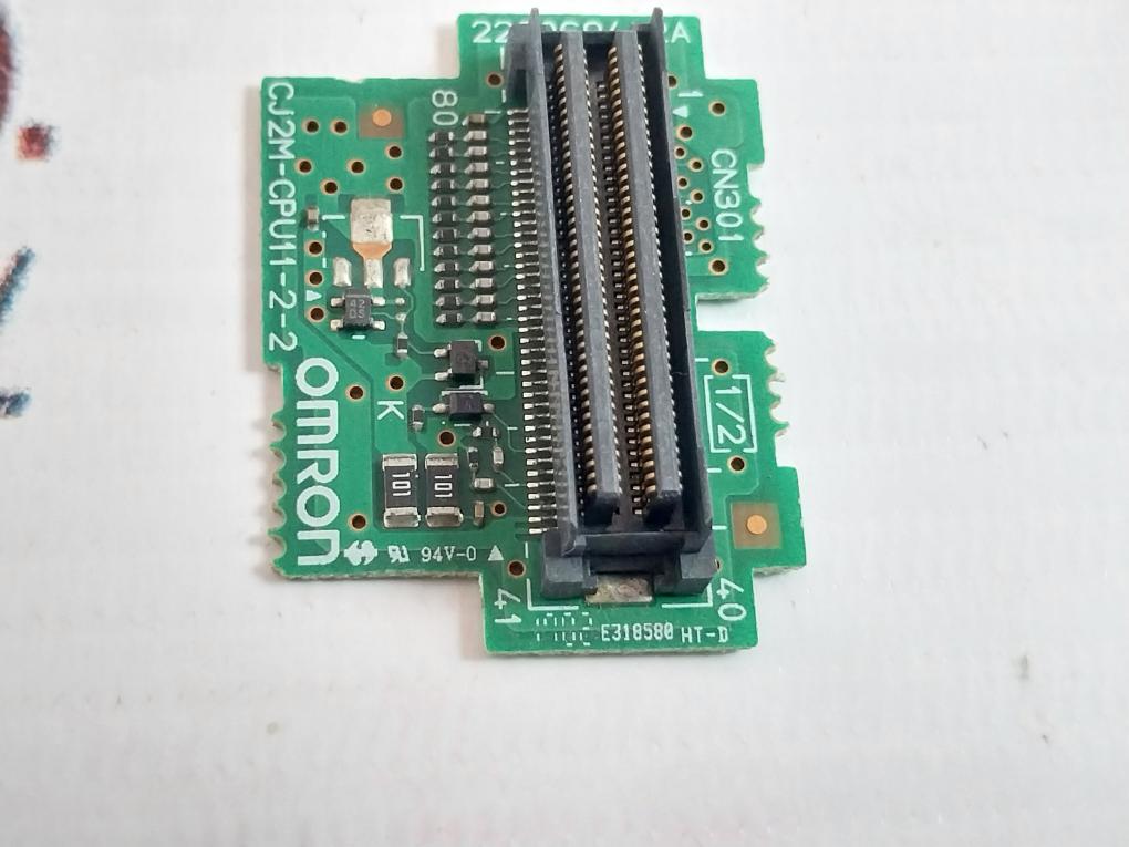 Omron Cj2M-cpu11-2-2 Cpu Unit Board