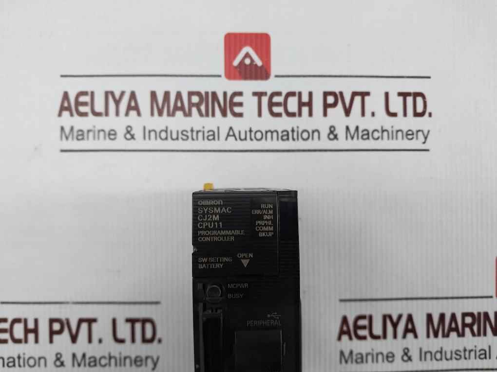 Omron Cj2m-cpu11 Programmable Logic Controller Cpu Unit Ver. 2.0