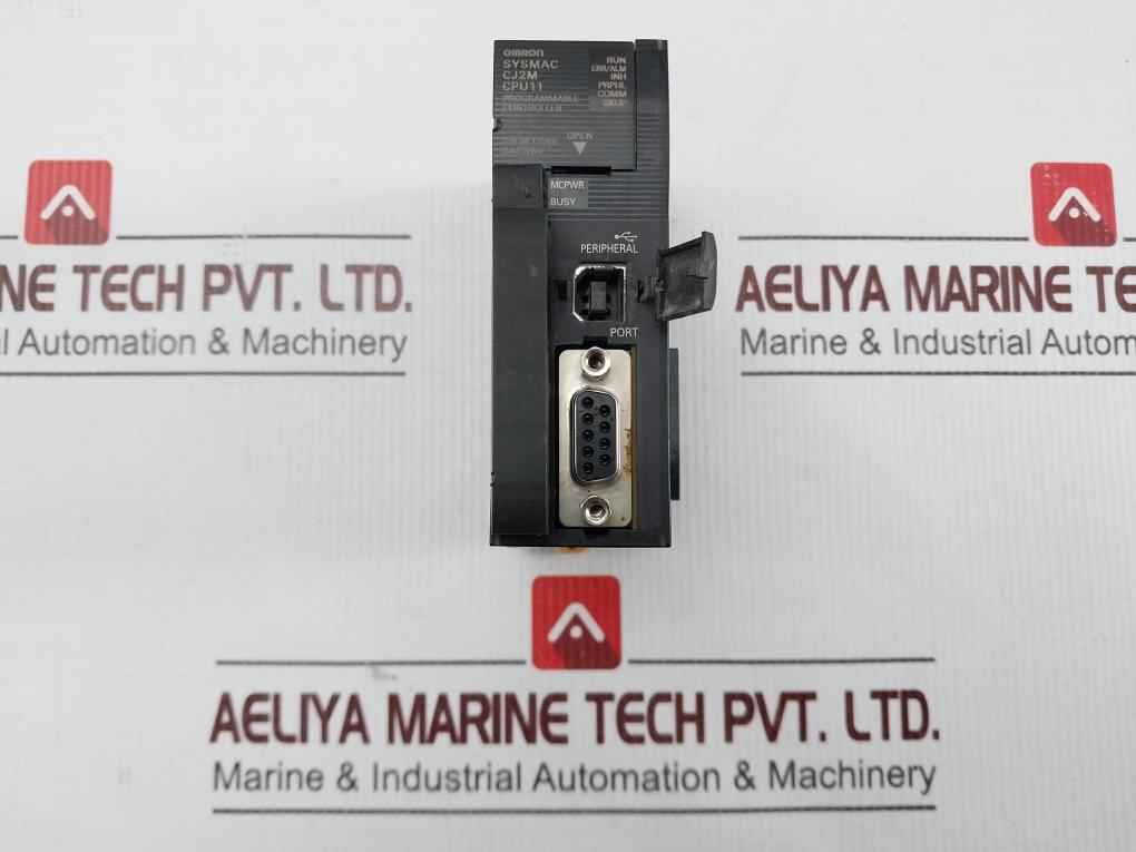 Omron Cj2m-cpu11 Programmable Logic Controller Cpu Unit Ver. 2.0
