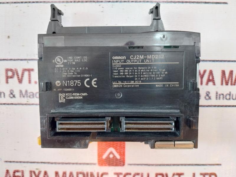 Omron Cj2M-md212 Plc Input/Output Module 24V Dc Kcc-rem-omr-cj2M-00004