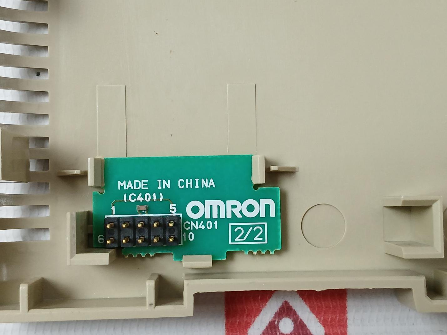 Omron Cn401 Terminal End Cap Cover
