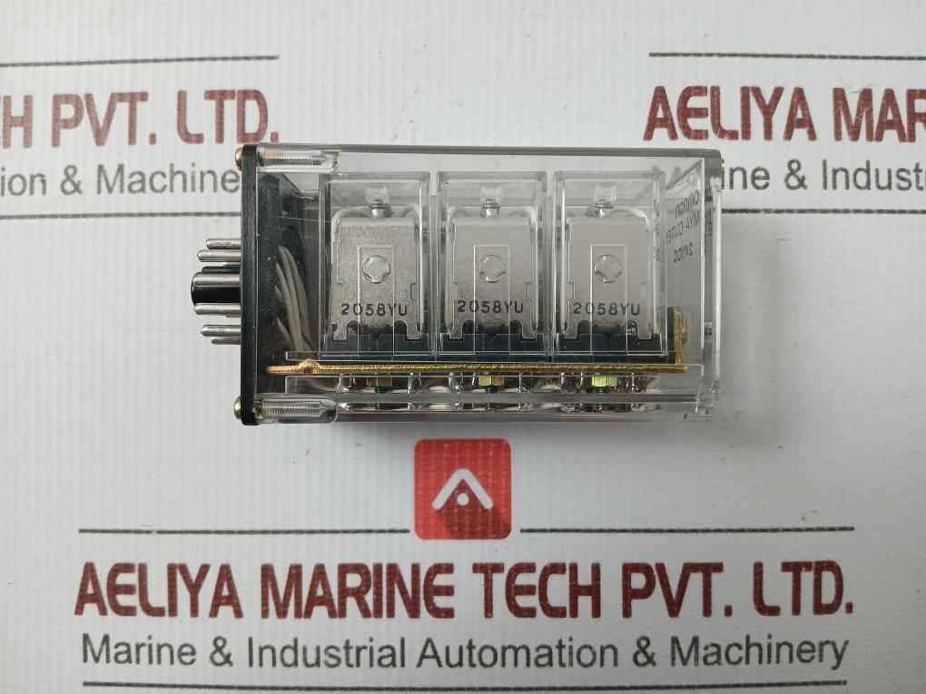 Omron Contact Annuciator Relay Unit Mya-dmte1L 24Vdc