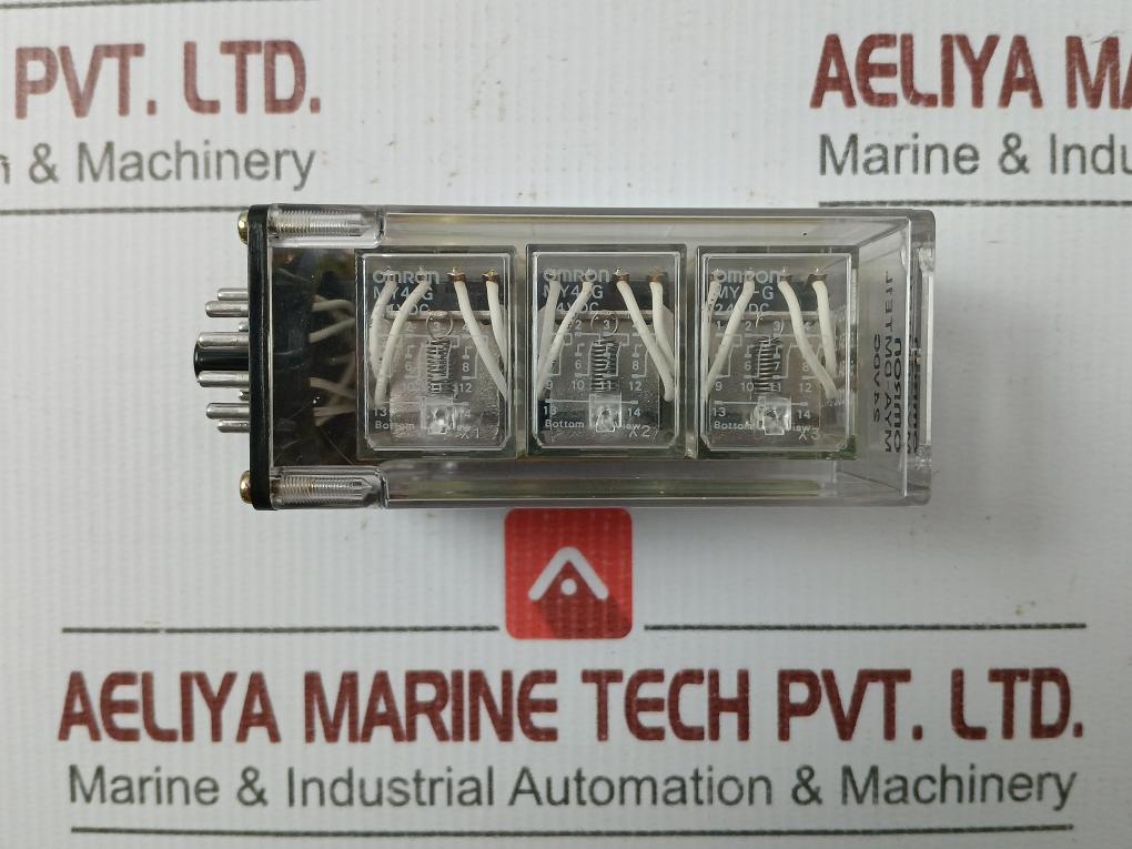 Omron Contact Annuciator Relay Unit Mya-dmte1L 24Vdc