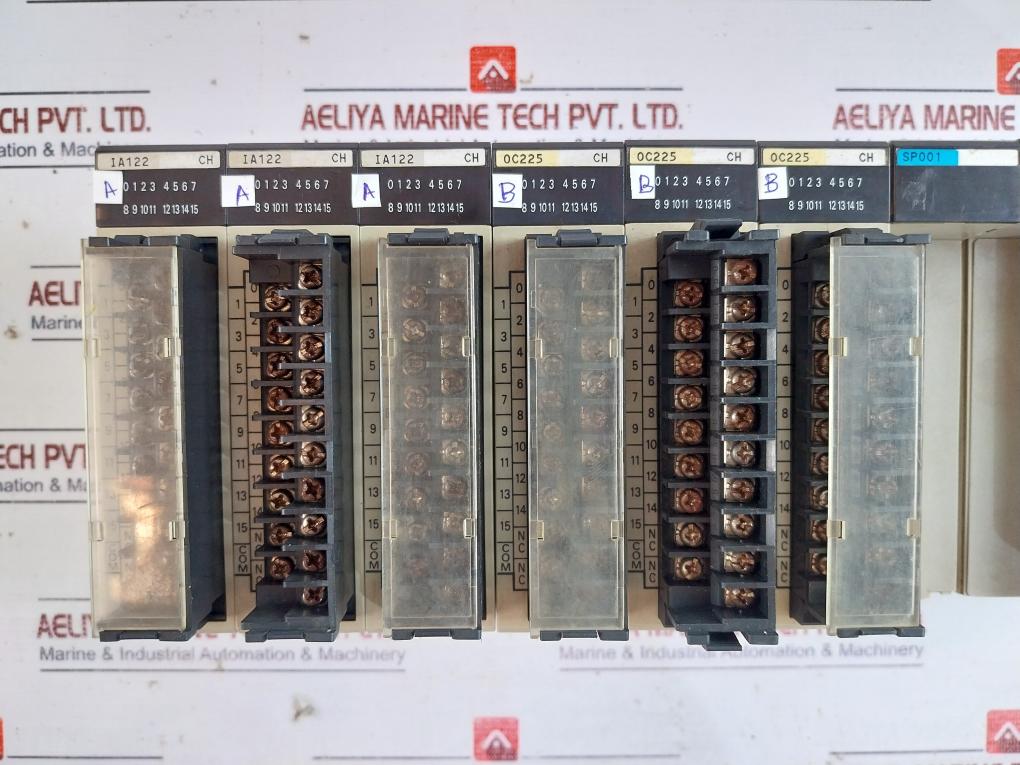 Omron C200H-ia122 Plc I/O Module 50/60Hz 120Va Oc225, C200He-cpu32, C200Hw-pa204