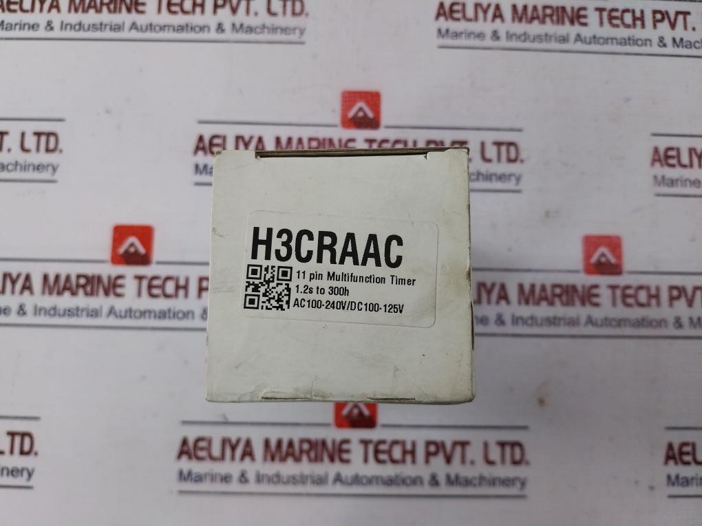 Lot of 4X Omron Corporation H3CR-A Timer Relay 100-240VAC/DC