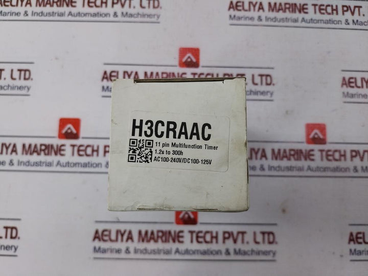 Lot of 4X Omron Corporation H3CR-A Timer Relay 100-240VAC/DC