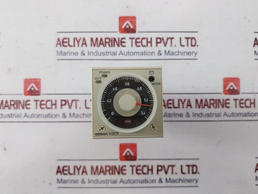 Lot Of 4X Omron Corporation H3Cr-a Timer Relay 100-240Vac/Dc