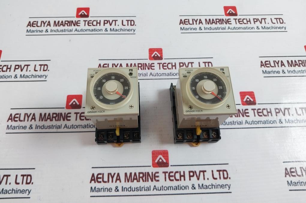 Omron Corporation H3CR Timer Relay 50/60HZ 5A 250VAC