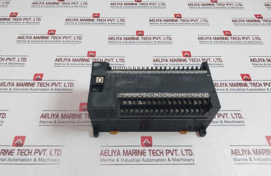 Omron Cp1E-cpuy1 Programmable Controller With Analog And Temperature Control