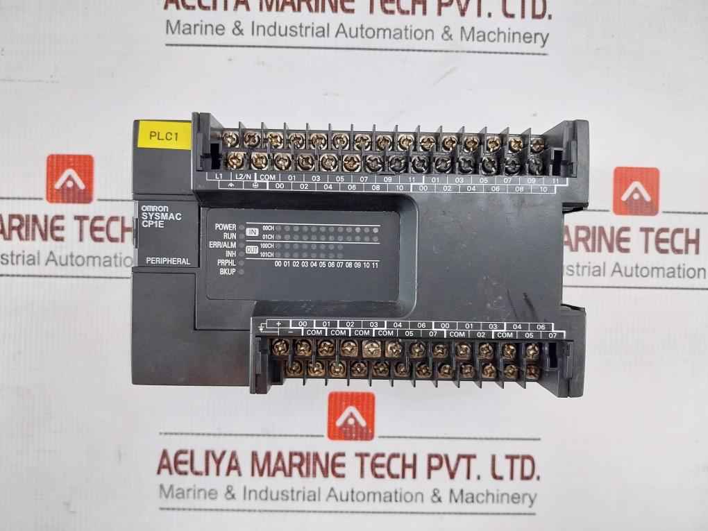 Omron Cp1E-e40Sdr-a Programmable Logic Controller 100-240V Ac-50/60Hz