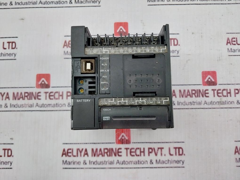 Omron Cp1E-n20Dr-a Plc Programmable Controller Ver 1.1 100–240V Ac 50/60Hz 25Va